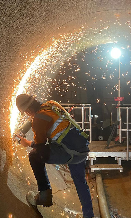 HUME DAM PENSTOCK REFURBISHMENT